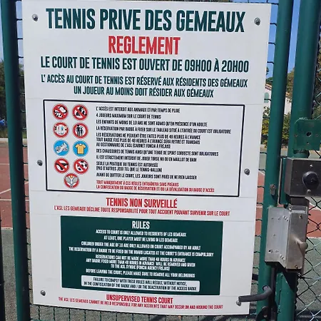 شقة Bord De Piscine Tennis *